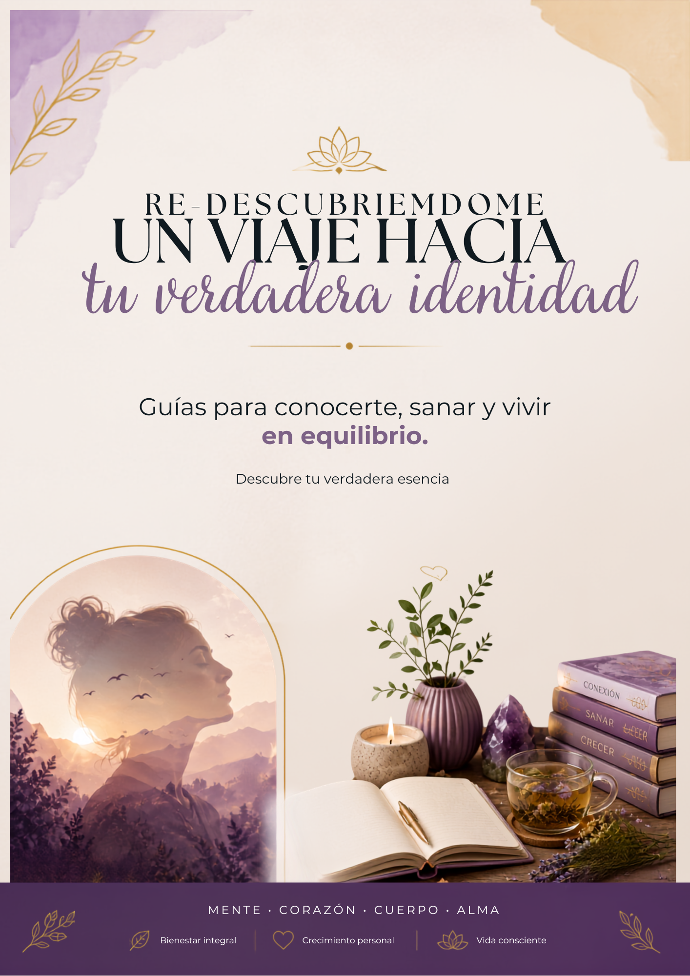 Libro Re-Descubriéndome | Cuaderno de Autoconocimiento