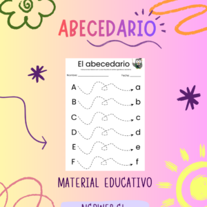 Libro Abecedario Mayúsculas y Minúsculas