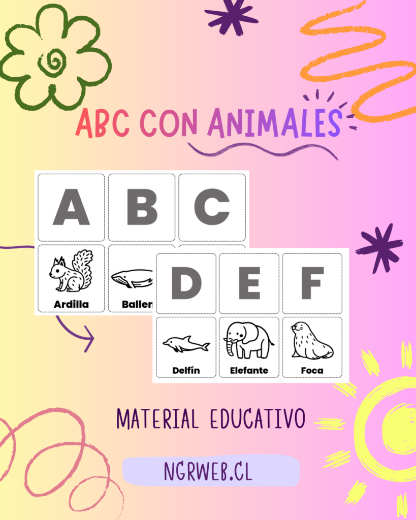 Libro Abecedario de Animales