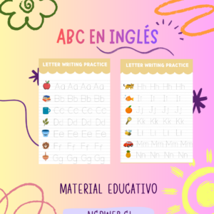 Libro Abecedario en Inglés