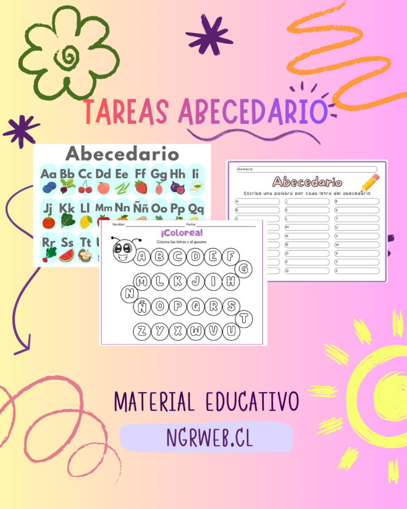 Libro de Tareas del Abecedario